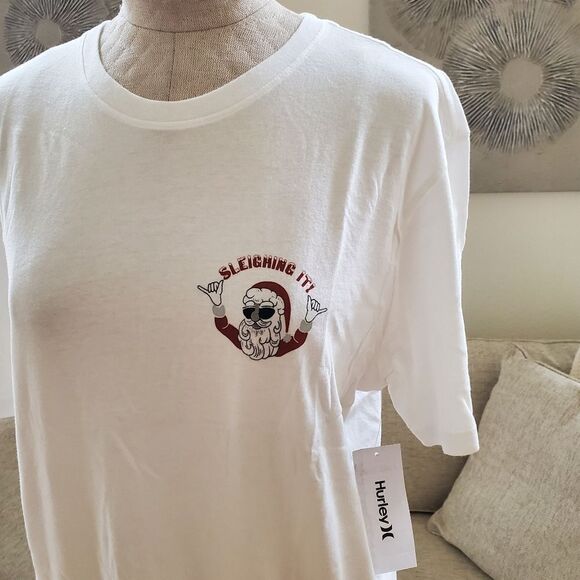 Hurley Everyday Washed Sleighing It T-shirt - Picture 6 of 15